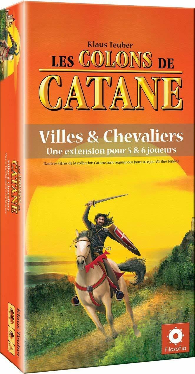 Les Colons de Catane: Villes et Chevaliers - 5 et 6 Joueurs Cover 3d