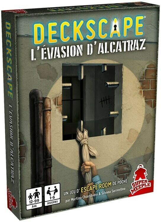 Deckscape: L'Évasion d'Alcatraz Cover 3d