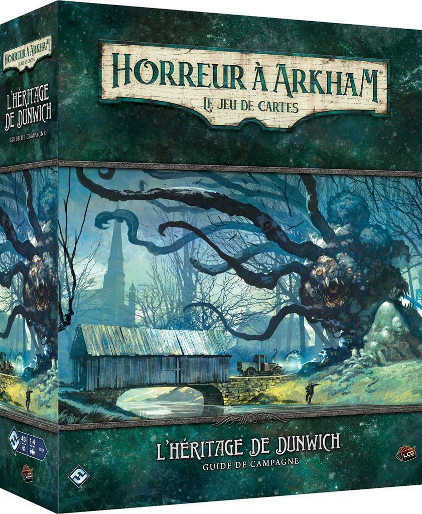 Horreur à Arkham: Le Jeu de Cartes - L'Héritage de Dunwich 2022 Cover 3d
