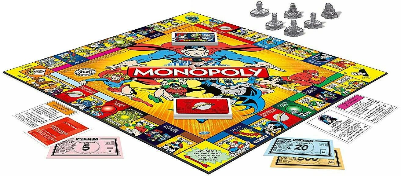 Monopoly: DC Comics Eclate