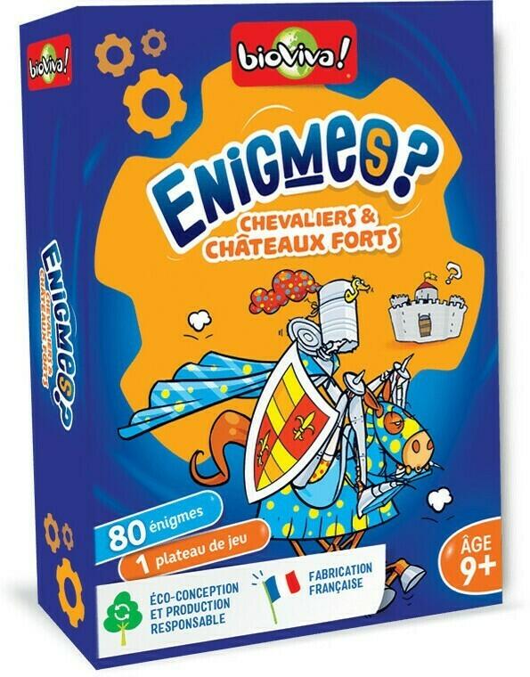 Énigmes ? Chevaliers & Châteaux Forts Cover 3d