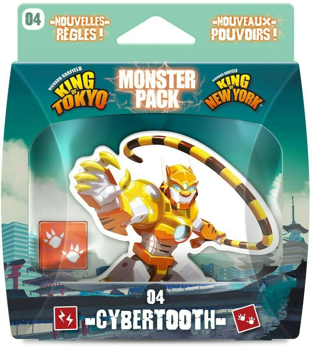 King of Tokyo/New York: Monster Pack - Cybertooth Cover 3d
