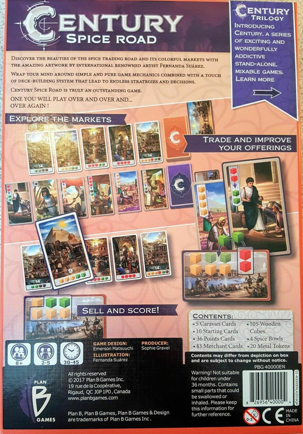 Century: Spice Road Back