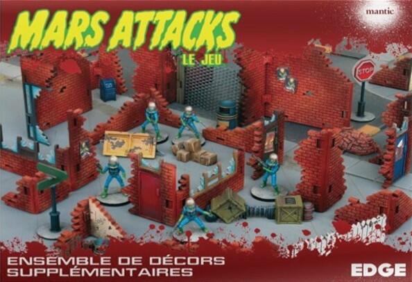 Mars Attacks: Le Jeu - Ensemble de Décors Supplémentaire Cover