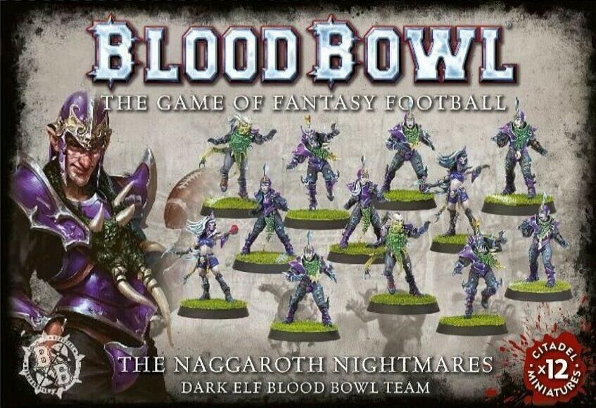 Blood Bowl: The Game of Fantasy Football - The Naggaroth Nightmares Cover