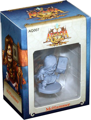 Arcadia Quest: McHammer Cover 3d Transparent