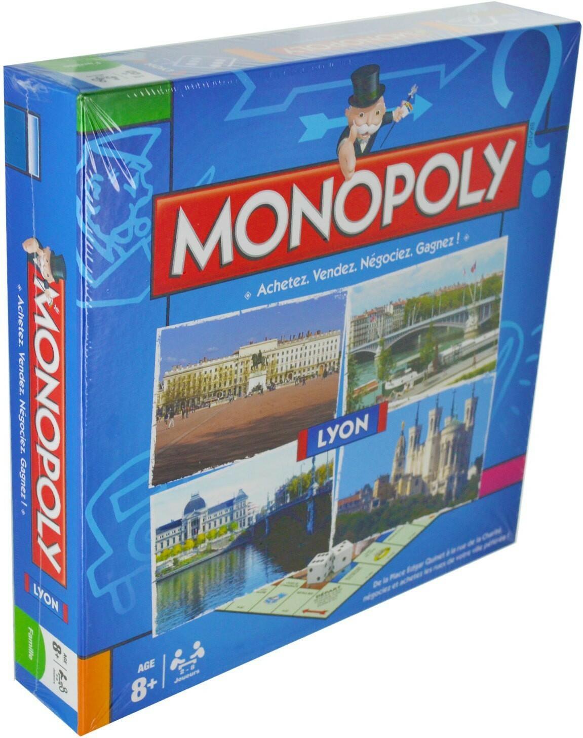 Monopoly: Lyon Cover 3d