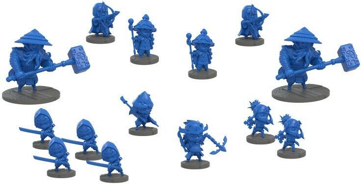 Ninja All-Stars: Clan Ika Figurines