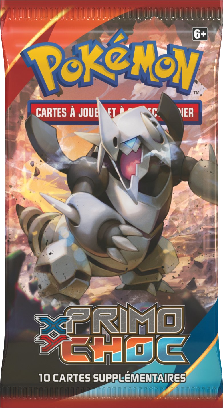 Pokémon XY: Primo Choc - Booster Cover Transparent