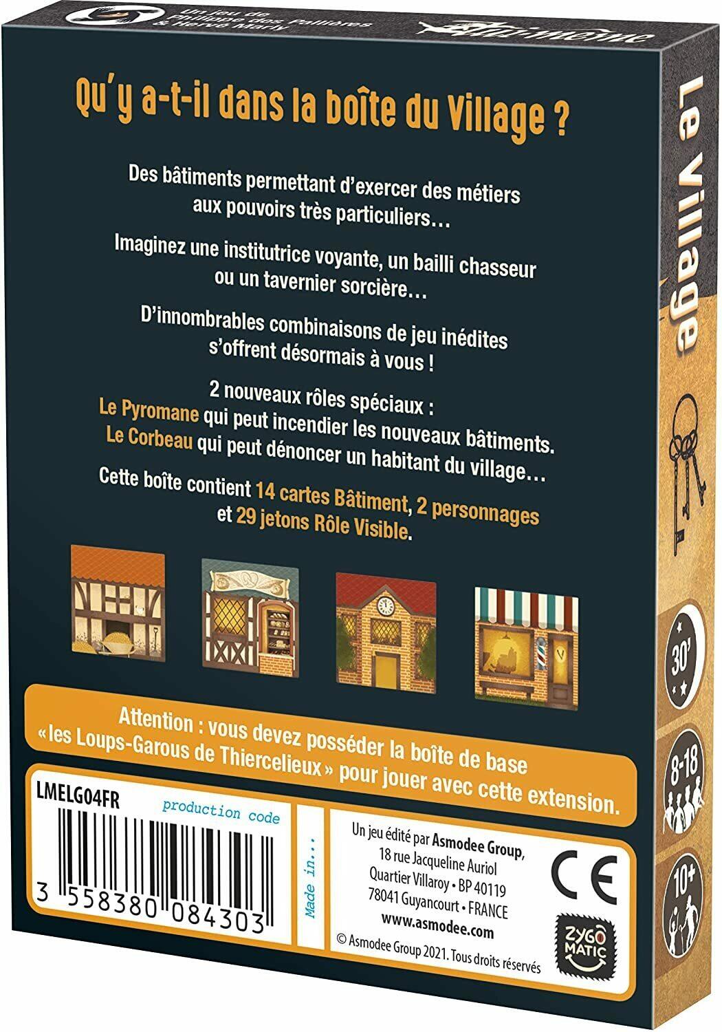 Les Loups-Garous de Thiercelieux: Le Village 2021 Back 3d