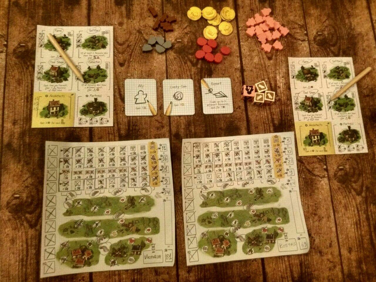 Imperial Settlers : Roll & Write Eclate