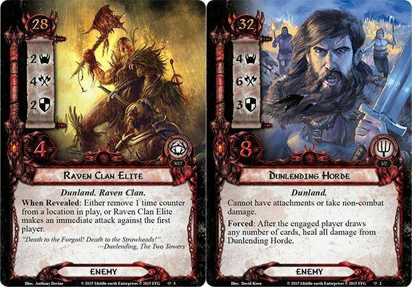 Le Seigneur des Anneaux: Le Jeu de Cartes - Deck Cauchemar - La Couronne d'Andouillers Cartes