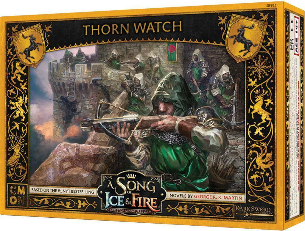 Le Trône de Fer: Le Jeu de Figurines - Gardes des Épines Cover 3d