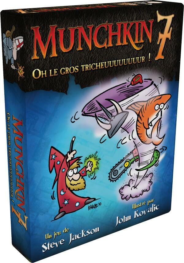 Munchkin 7: Oh le Gros Tricheuuuuuuuur ! Cover 3d