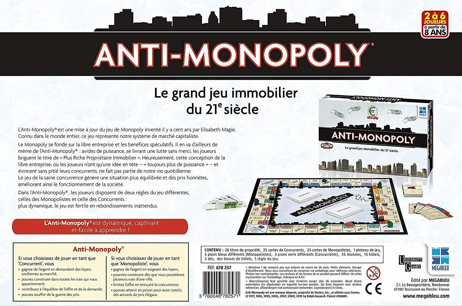 Anti-Monopoly Back