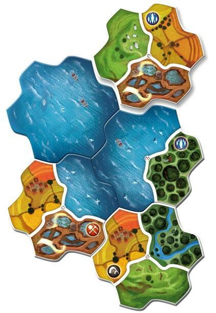 Small World: Realms Tuiles