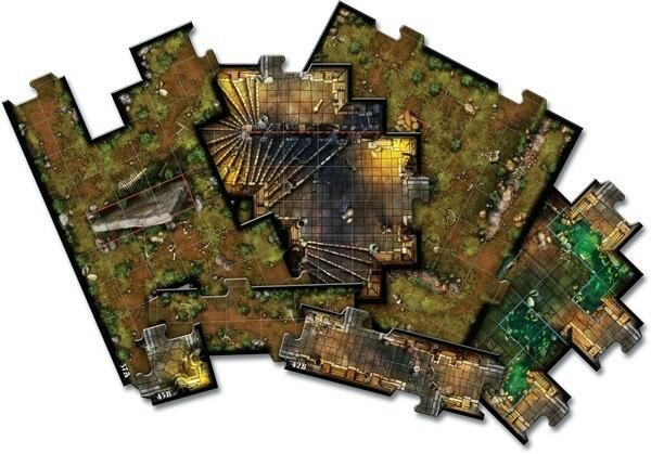 Descent: Voyages Dans les Ténèbres (Seconde Édition) - Le Labyrinthe des Ruines Plateau