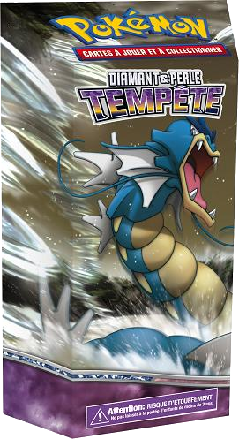 Pokémon: Diamant & Perle - Tempête - Mer Déchaînée Cover Transparent