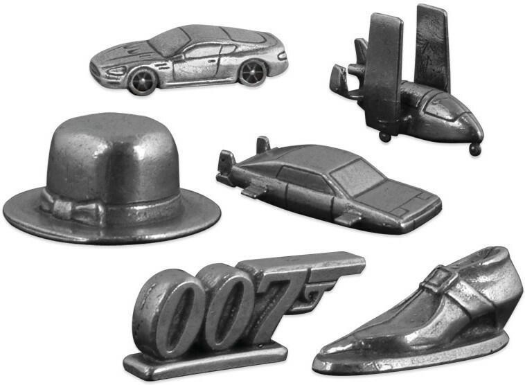 Monopoly: 007 - 50th Anniversary Edition Pions