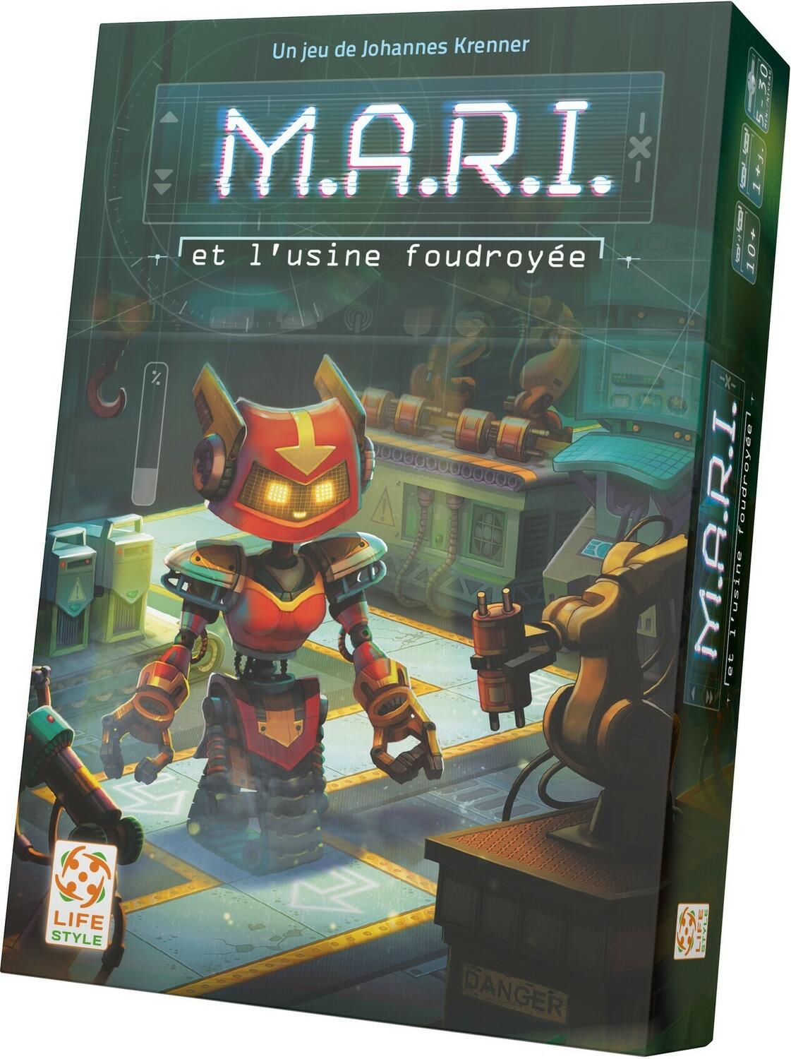 M.A.R.I. et l'Usine Foudroyée Cover 3d