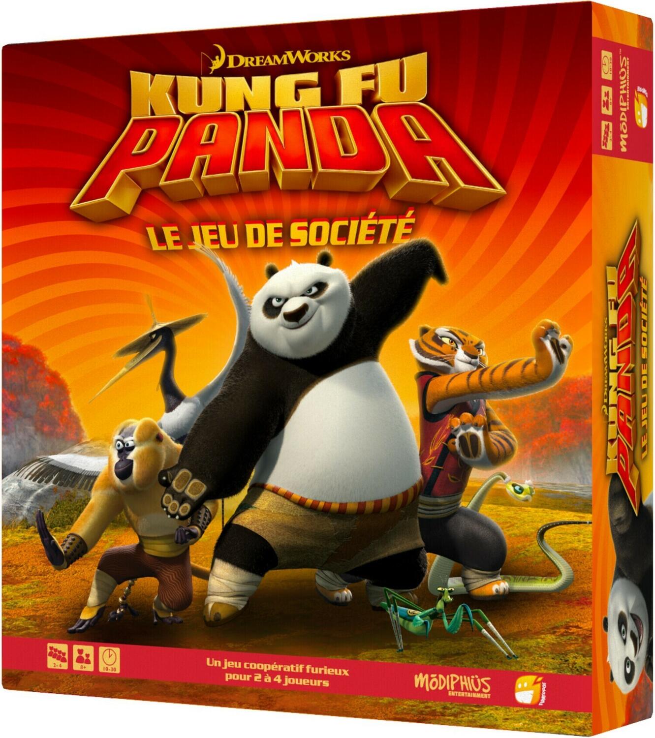 Kung Fu Panda: Le Jeu de Société Cover 3d