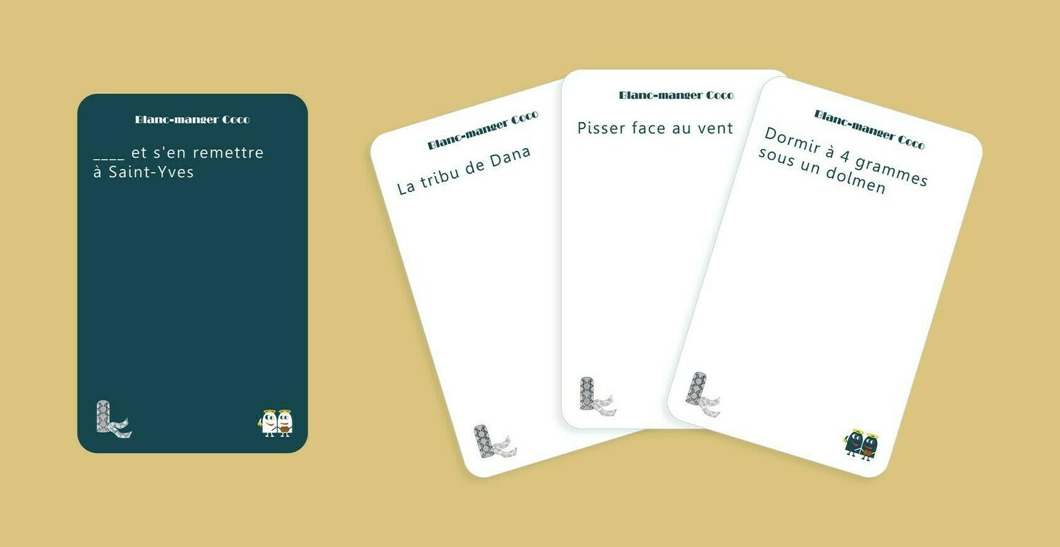 Blanc Manger Coco: Galette Complète Cartes