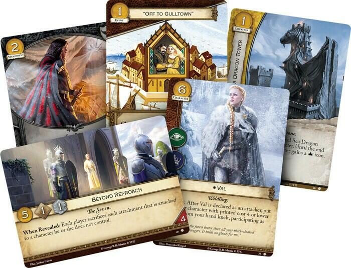 Le Trône de Fer: Le Jeu de Cartes - Les Sables de Dorne Cartes