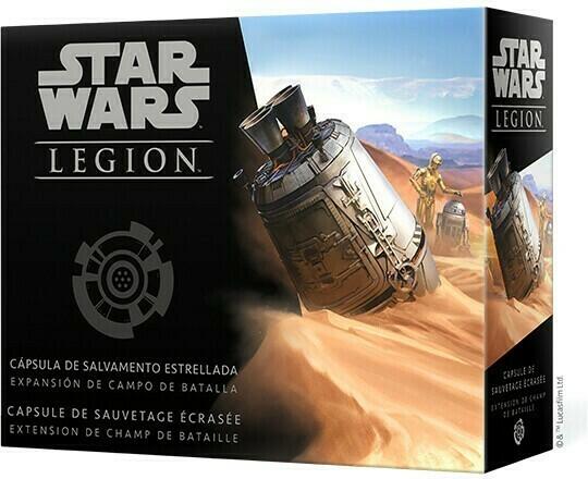 Star Wars: Légion - Capsule de Sauvetage Écrasée Cover 3d