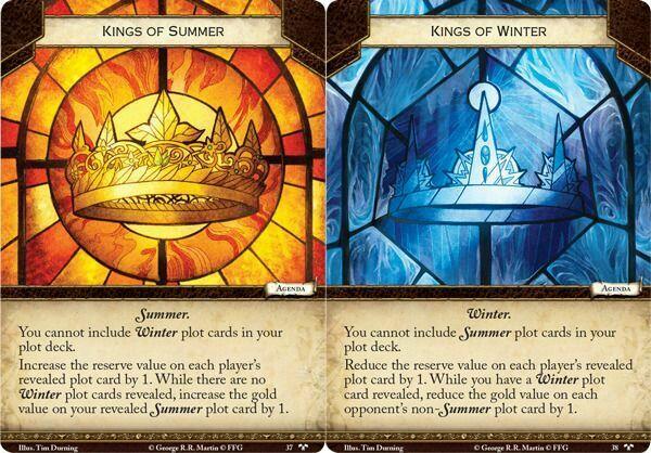 Le Trône de Fer: Le Jeu de Cartes - Appel aux Armes Cartes