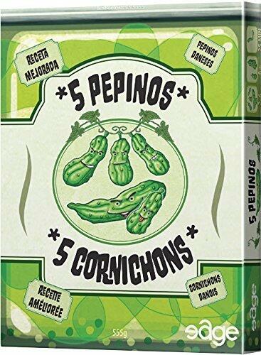 5 Cornichons Cover 3d