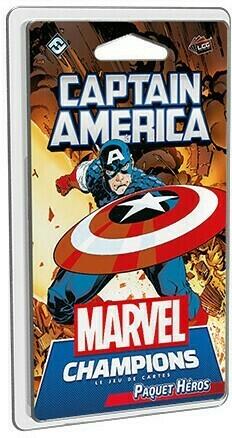 Marvel Champions: Le Jeu de Cartes - Captain America Cover 3d