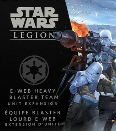 Star Wars: Légion - Équipe Blaster Lourd E-Web Cover
