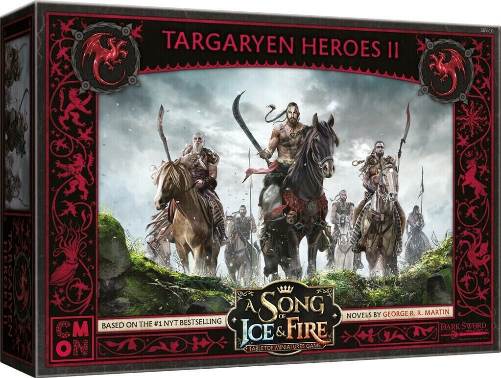 Le Trône de Fer: Le Jeu de Figurines - Héros Targaryen II Cover 3d