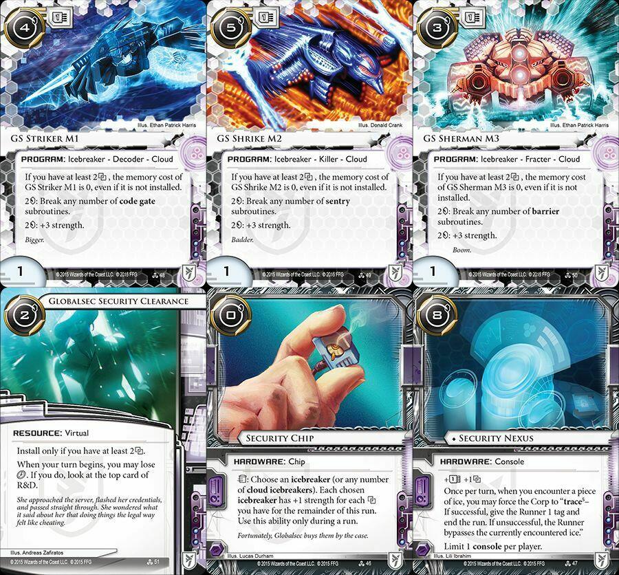 Android: Netrunner - Destinée et Données Cartes