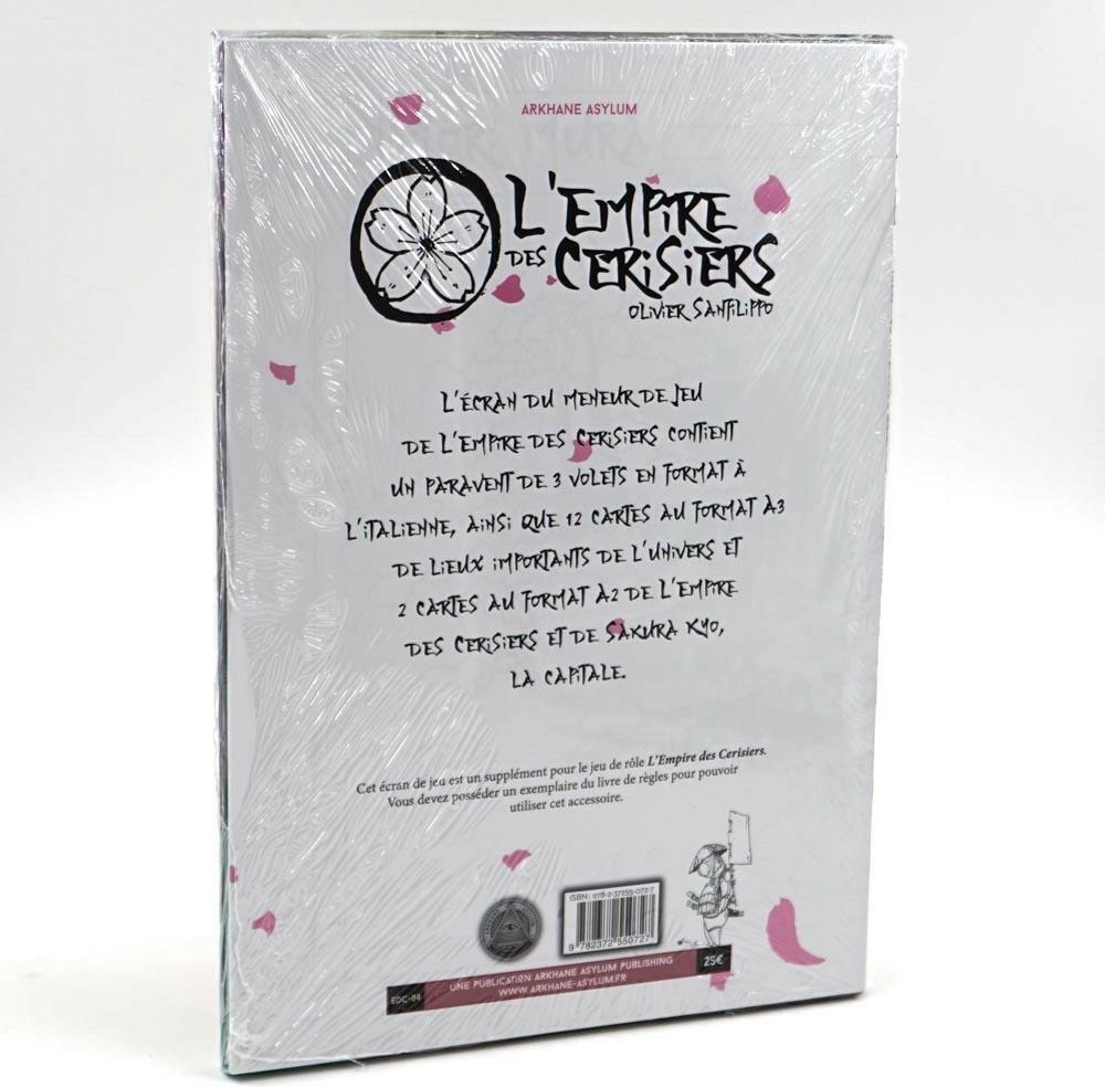 L'Empire des Cerisiers: Écran Back 3d