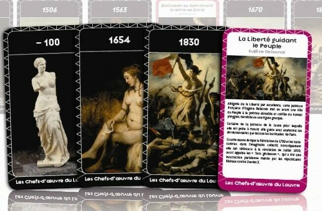 ChroniCards: Les Chefs-d’œuvres de Louvre Cartes