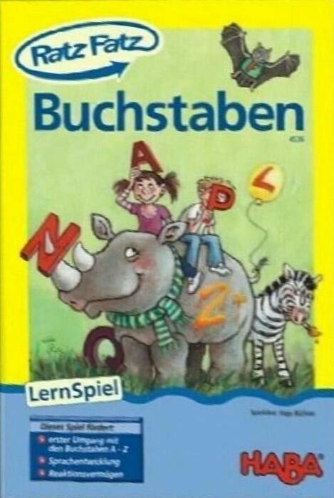 Ratz Fatz: Buchstaben Cover