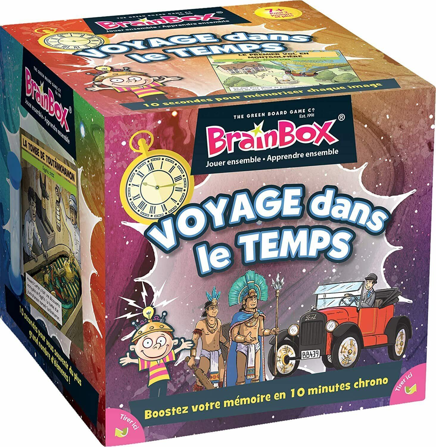 BrainBox: Voyage dans le Temps Cover 3d