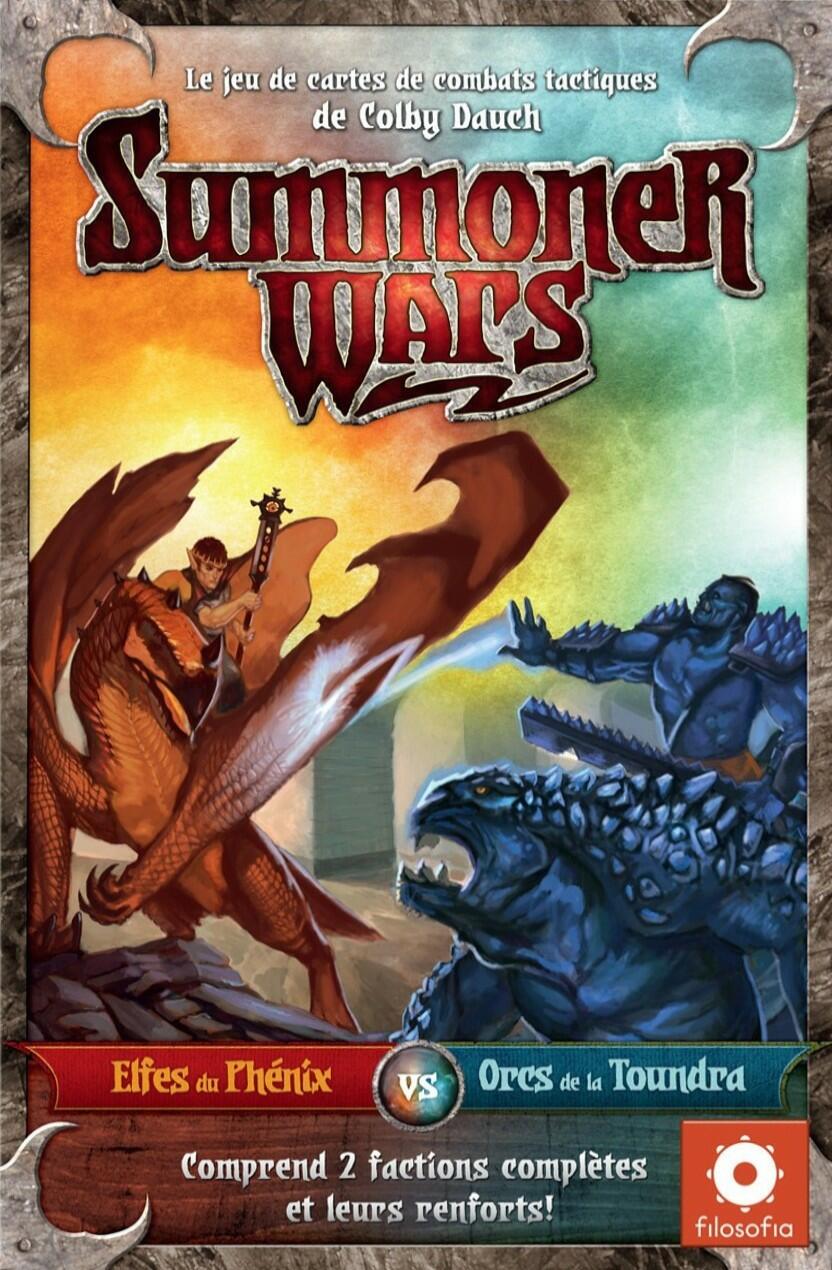 Summoner Wars: Elfes du Phénix vs Orcs de la Toundra Cover