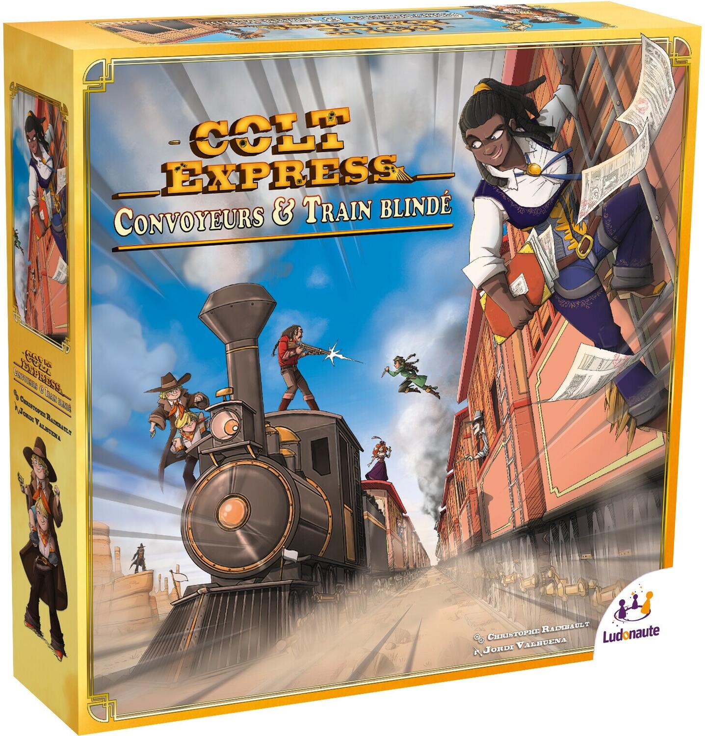 Colt Express: Convoyeurs & Train Blindé Cover 3d