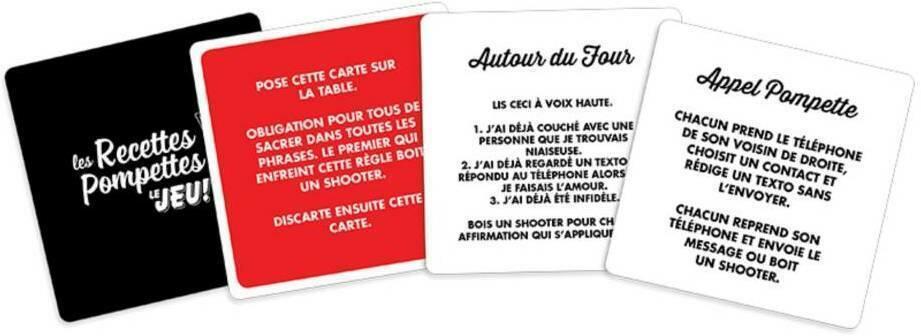 Les Recettes Pompettes: Le Jeu Cartes