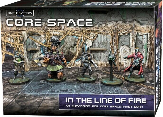 Core Space: First Born - In the Line of Fire Cover 3d