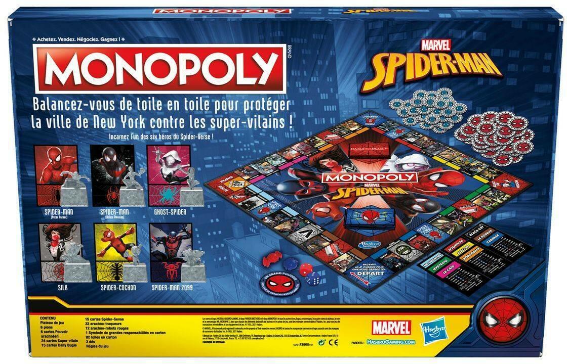 Monopoly: Marvel - Spider-Man Back 3d