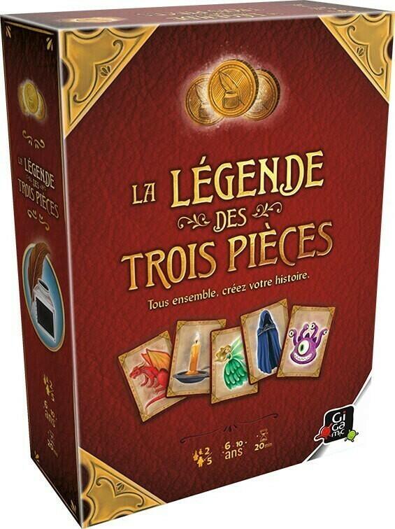 La Légende des Trois Pièces Cover 3d