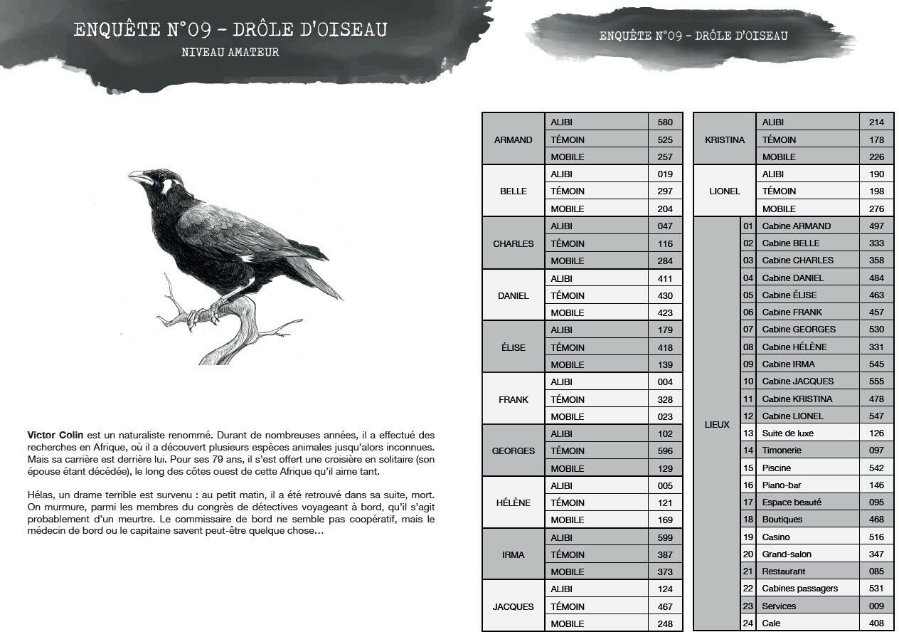 Minuit, Meurtre en Mer Page