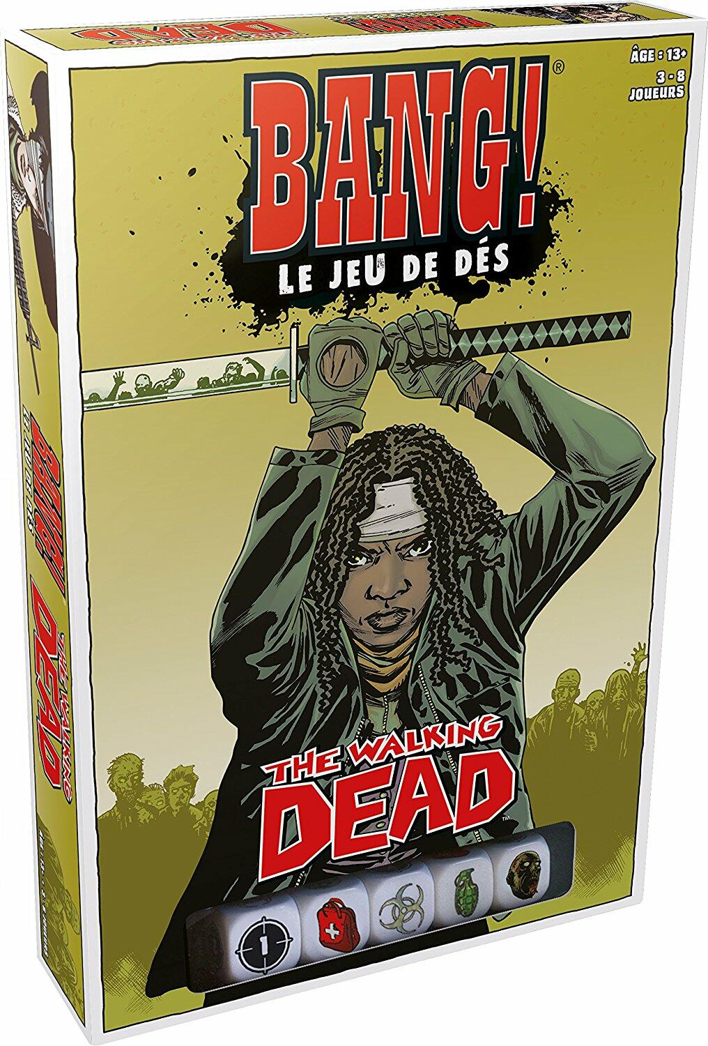 BANG! Le Jeu de Dés: The Walking Dead Cover 3d