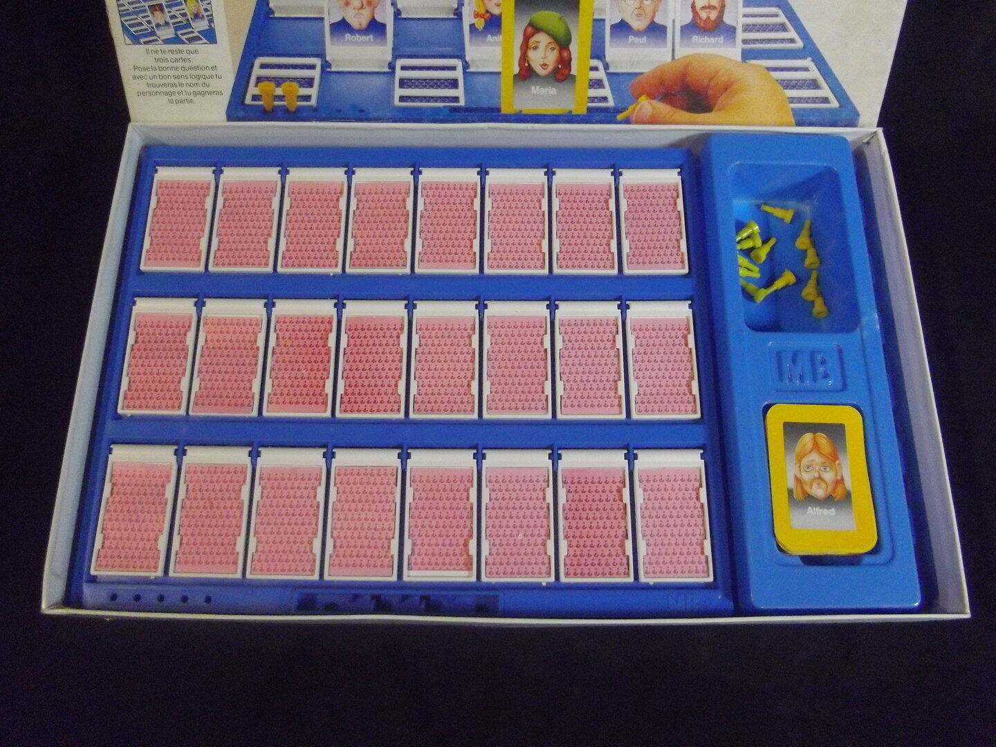 Qui Est-Ce ? 1987 Cartes