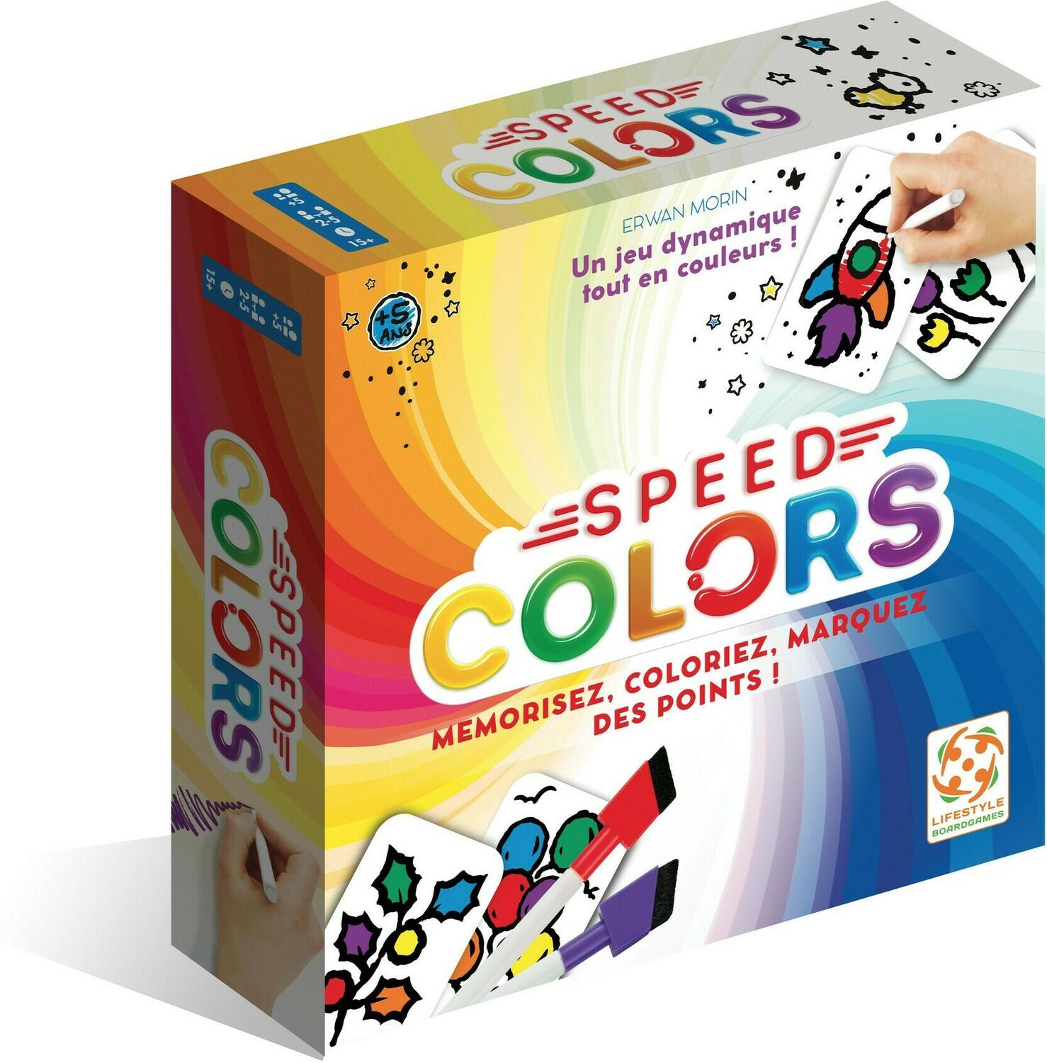 Speed Colors Cover 3d
