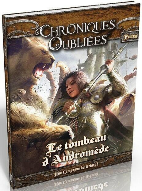 Chroniques Oubliées: Fantasy - Le Tombeau d’Andromède Cover 3d