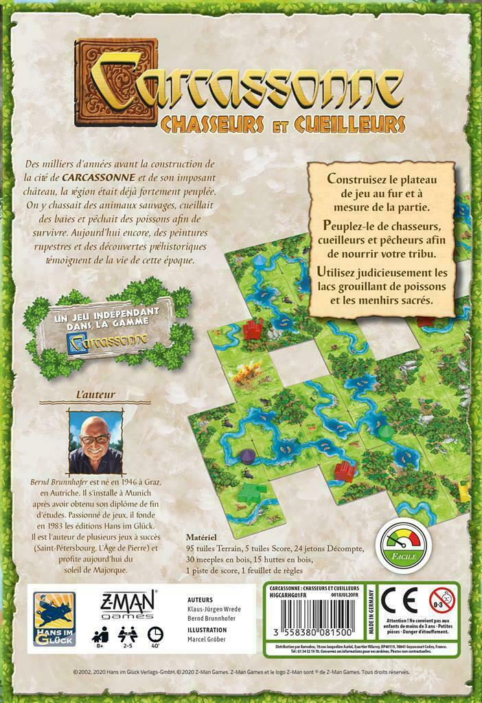 Carcassonne: Chasseurs et Cueilleurs Back